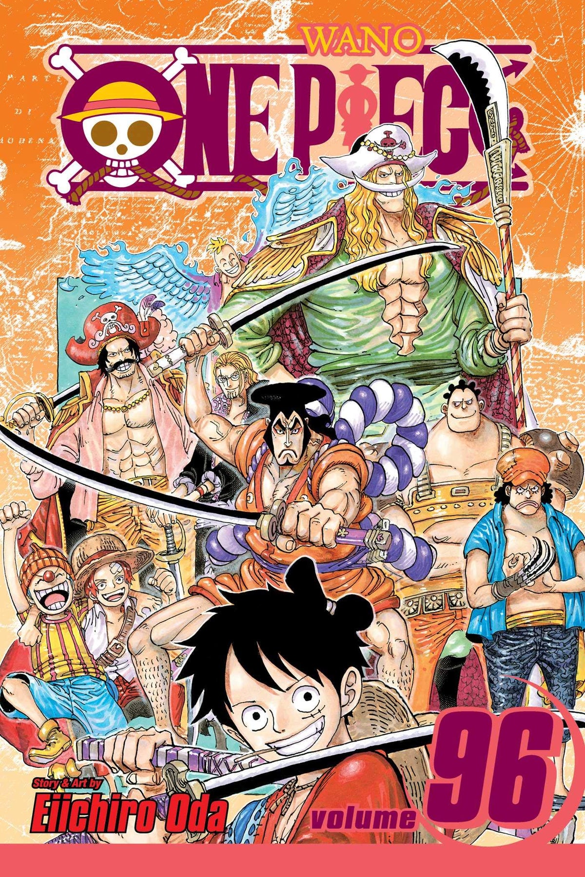 One Piece, Vol. 96: I Am Oden, And I Was Born To Boil