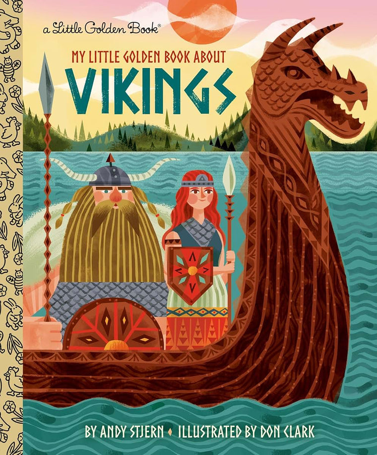 My Little Golden Book About Vikings