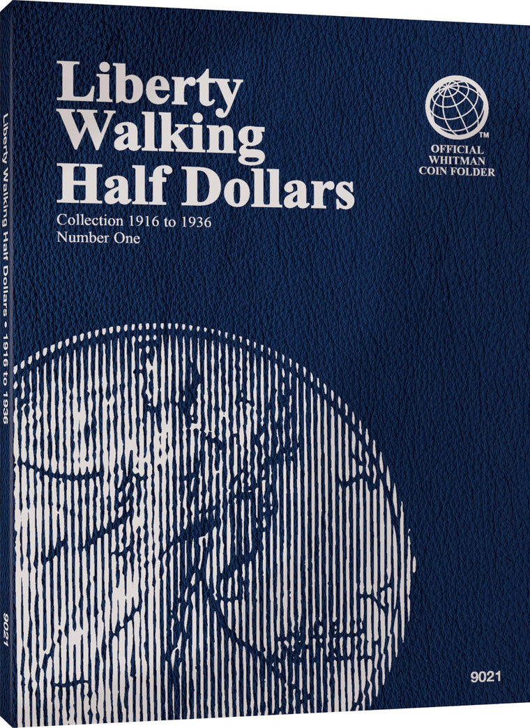 Official Whitman Coin Folder - Liberty Walking Half Dollars Collection #1: 1916-1936 (Liberty Walking, 1916-36)