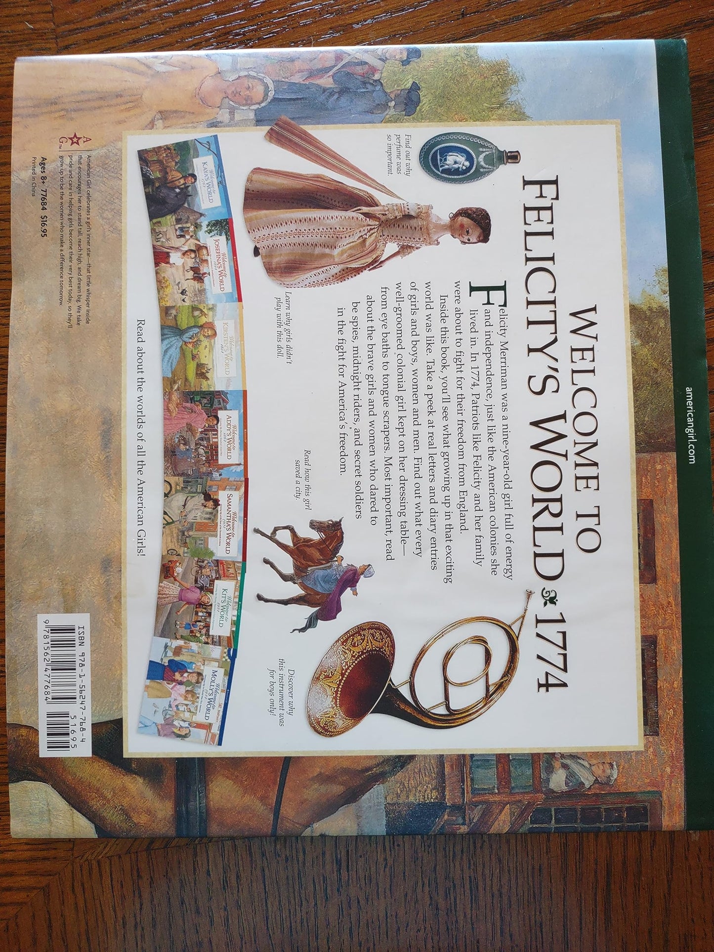 Welcome to Felicitys World, 1774: Growing Up in Colonial America (American Girl Collection)