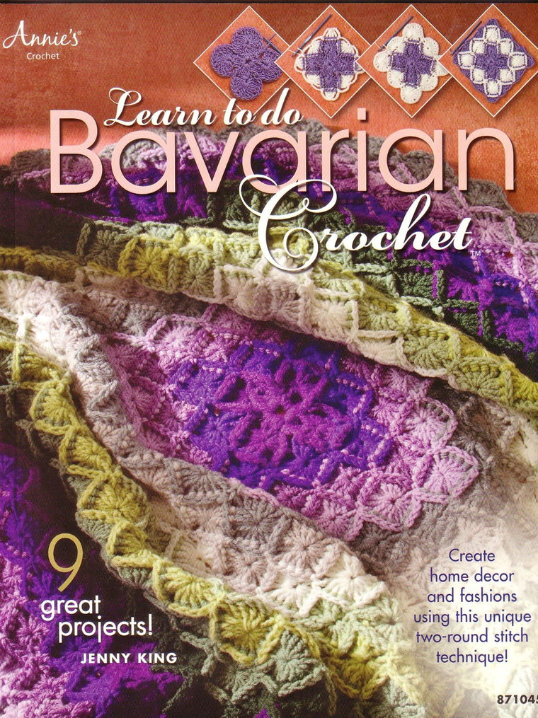 Annie's Learn to Do Bavarian Crochet Book