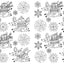 A Million Christmas Cats: Festive Felines to Color (Volume 4) (A Million Creatures to Color) (Volume 8)