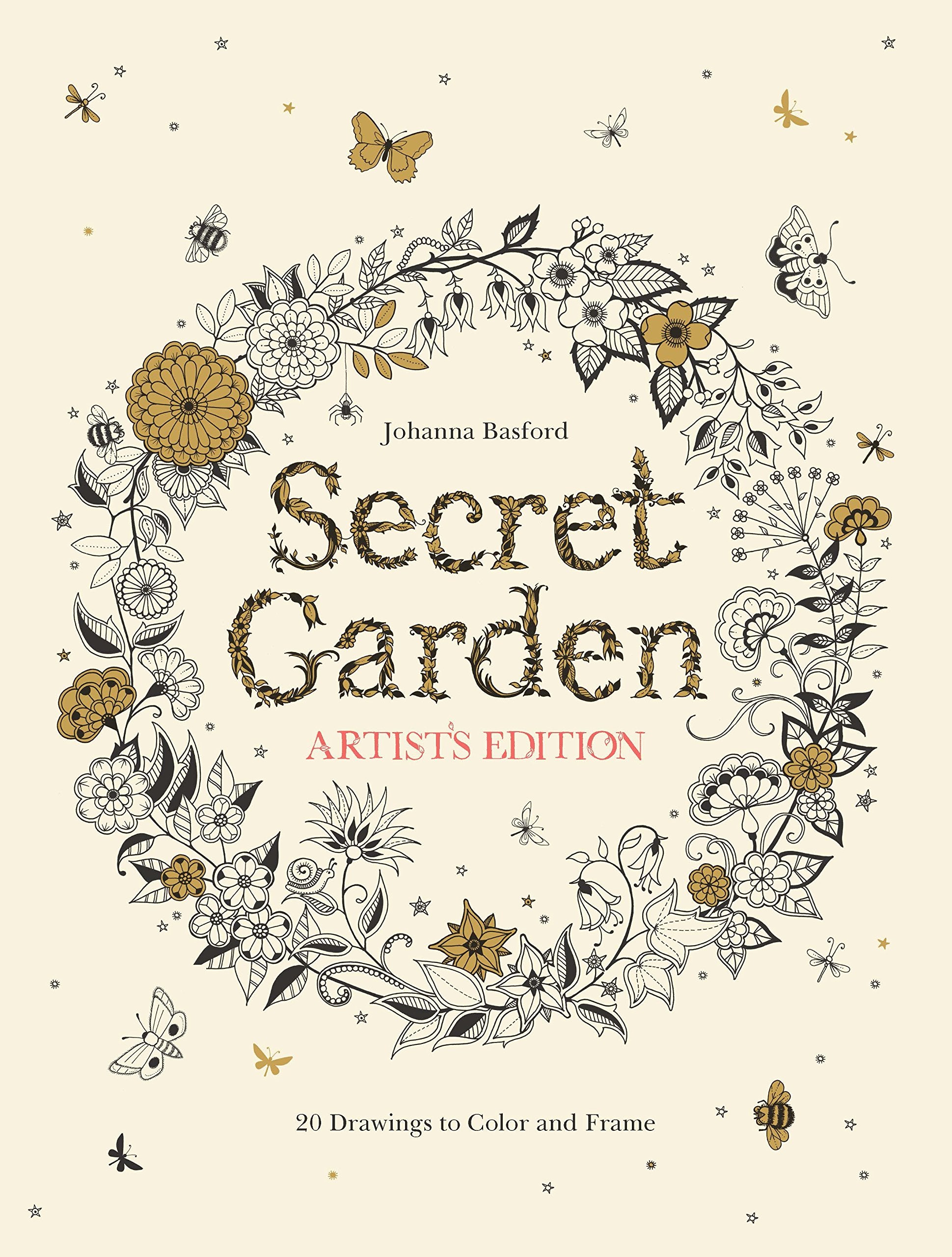Secret Garden Artist Edition: 20 Drawings