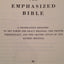 Rotherham's Emphasized Bible by Joseph Bryant Rotherham