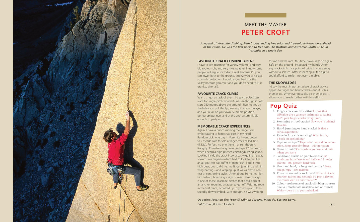 Crack Climbing: The Definitive Guide (Mountaineers Outdoor Expert)