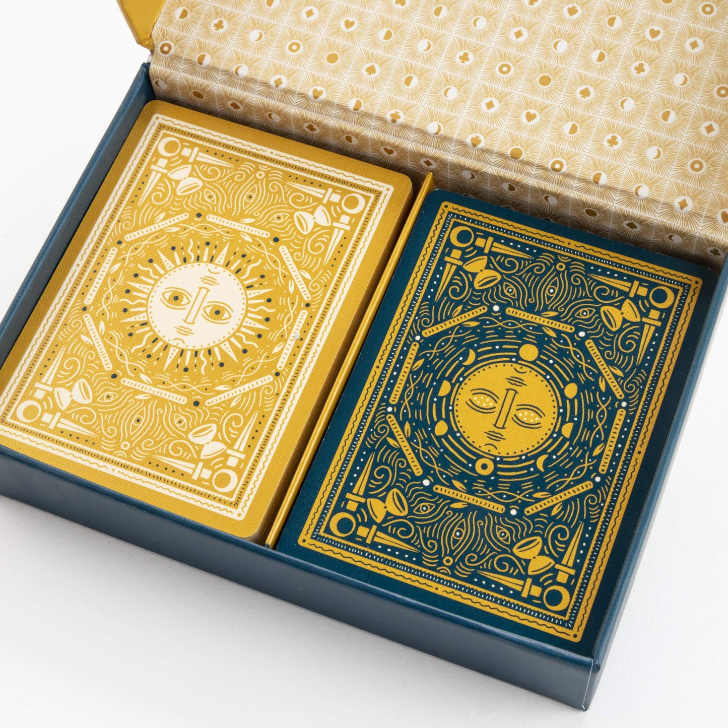 Illuminated Playing Cards: Two Decks for Games and Tarot (The Illuminated Art Series)