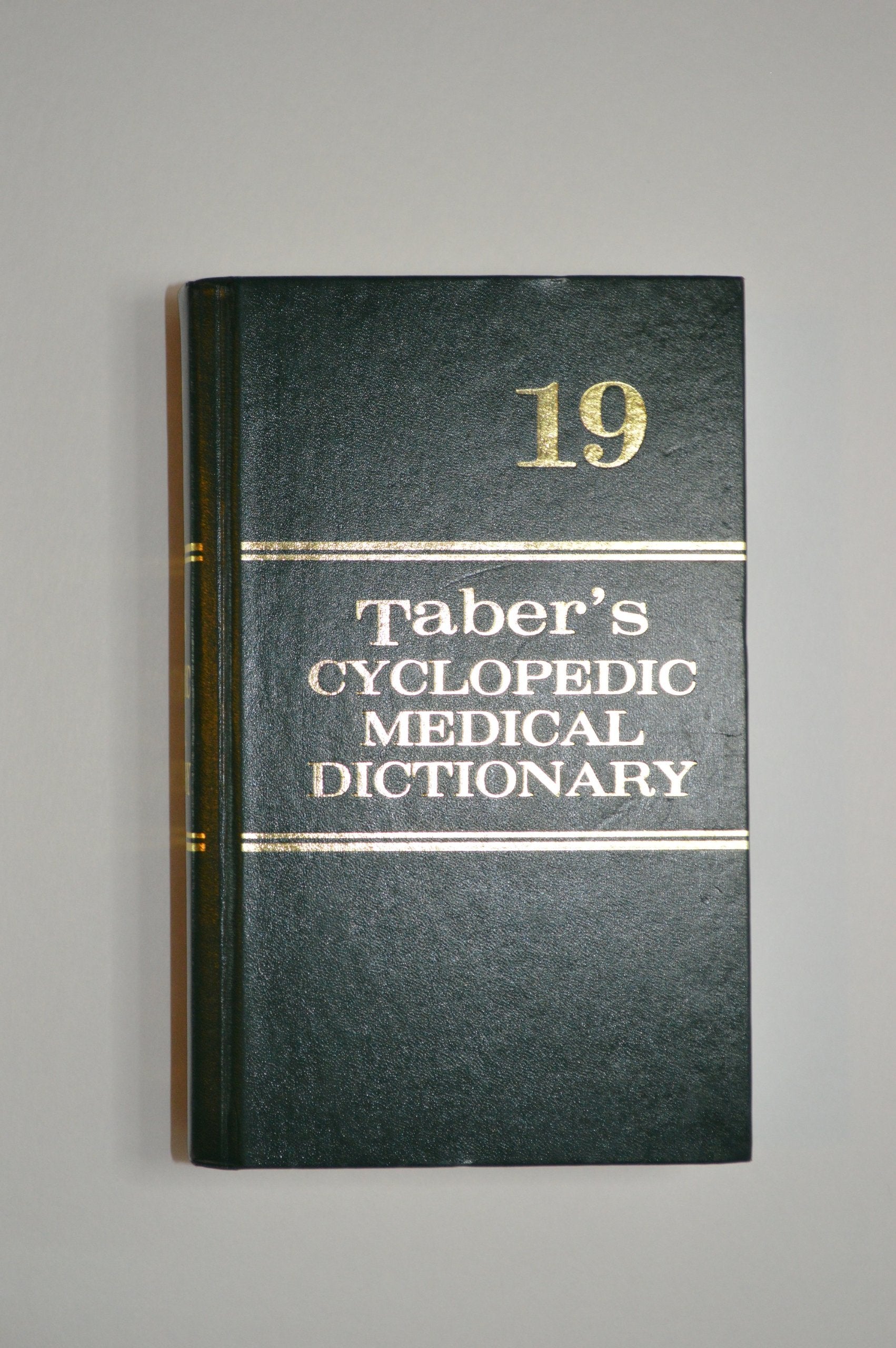 Taber's Cyclopedic Medical Dictionary -Thumb-Indexed Version