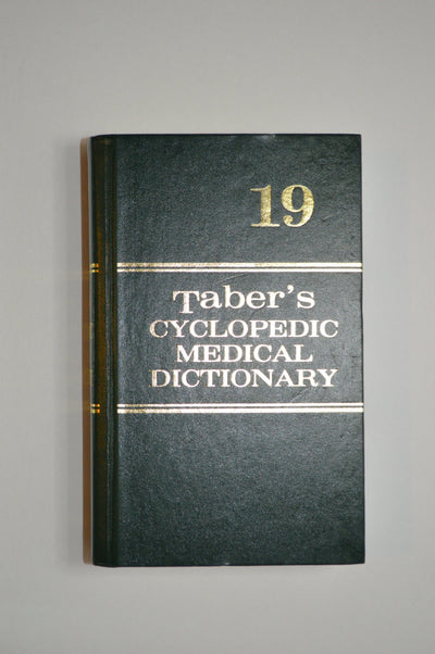 Taber's Cyclopedic Medical Dictionary -Thumb-Indexed Version