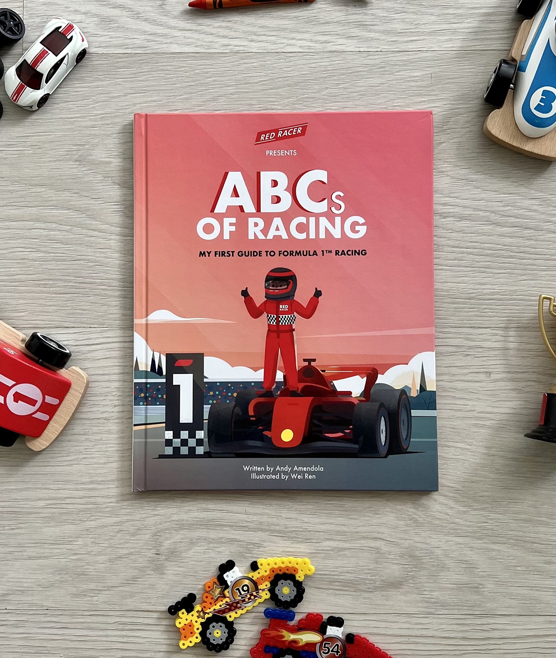 Red Racer Books Present ABCs of Racing: My First Guide to Formula 1 Racing, F1 Car Alphabet Book Fun for All Ages, English Edition