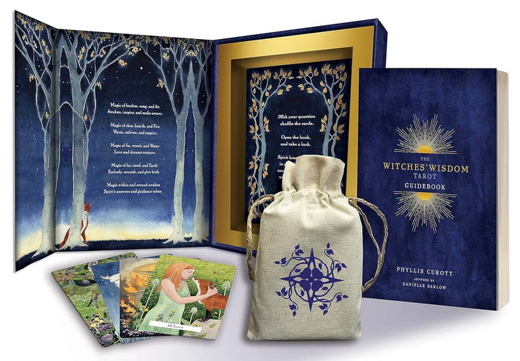 The Witches' Wisdom Tarot (Deluxe Keepsake Edition) by Miakarts Books