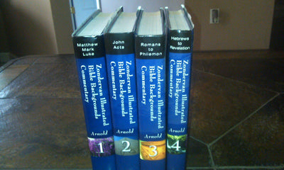 Zondervan Illustrated Bible Backgrounds Commentary Set by Ar