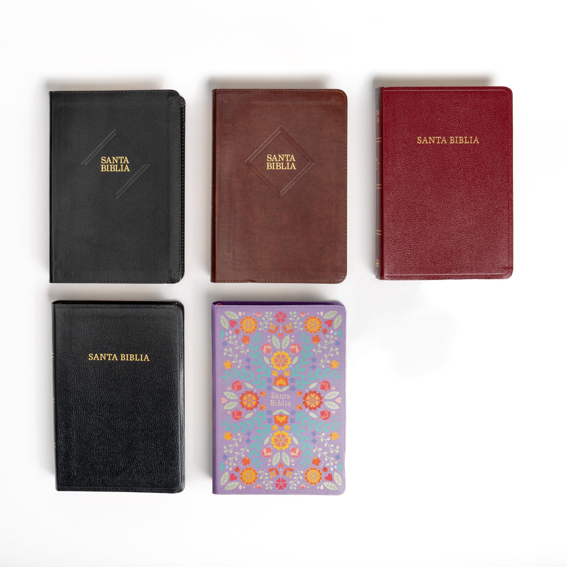 RVR 1960 Biblia letra gigante, floreada smil piel (Edicin 2023): Santa Biblia (Spanish Edition)