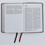 NET Bible, Thinline Large Print, Genuine Leather, Brown, Thumb Indexed, Comfort Print: Holy Bible
