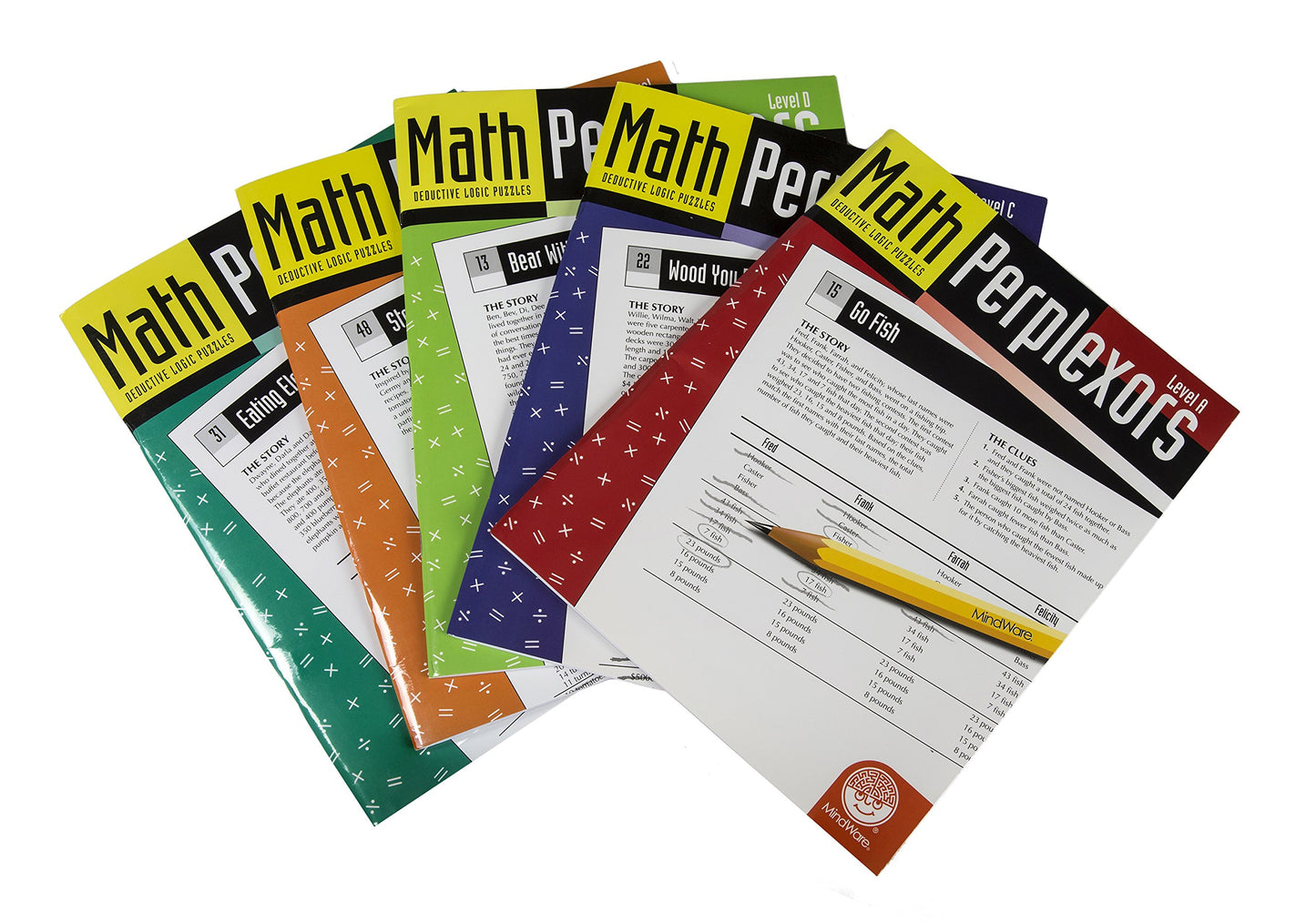 Math Perplexors: Deductive Logic Puzzles, Level C, Grades 5-6