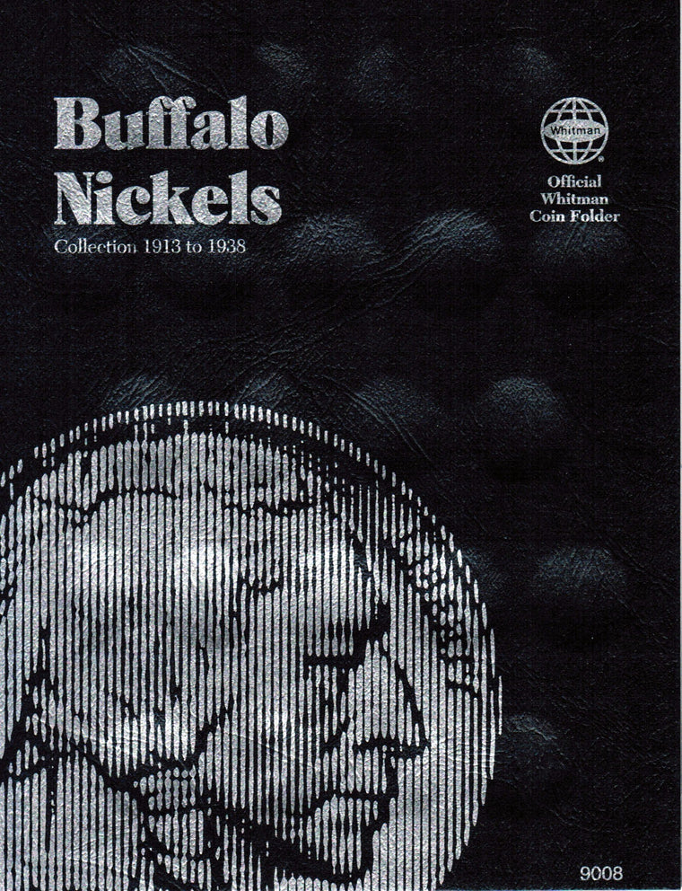 Buffalo Nickels Folder 1913-1938 (Official Whitman Coin Folder)