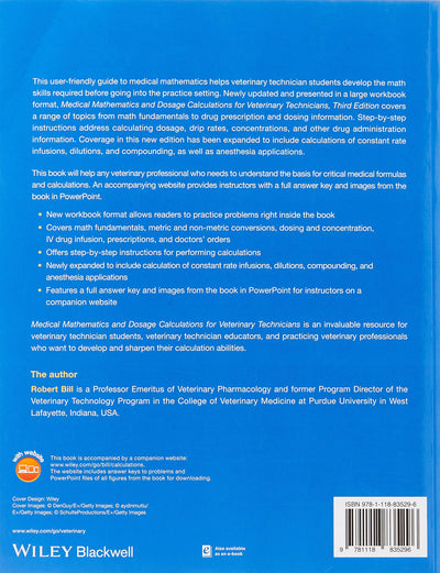 Medical Mathematics and Dosage Calculations for Veterinary Technicians