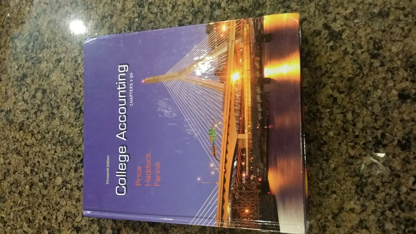 College Accounting: Chapters 1-30 by Price, John