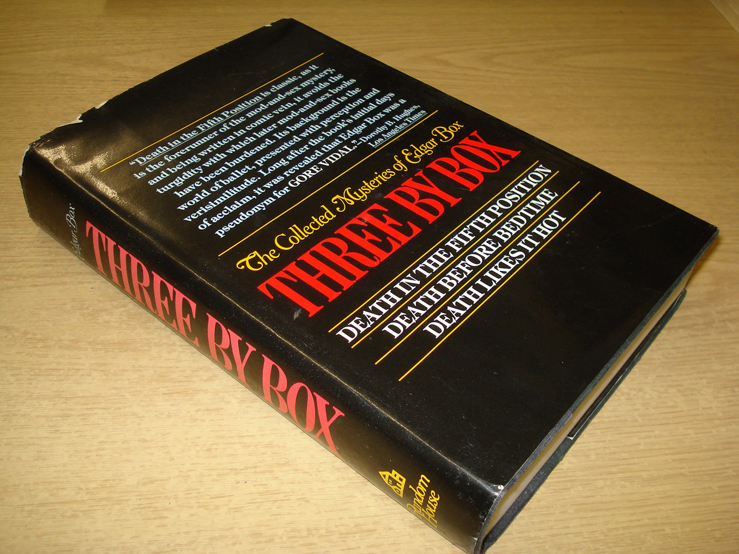 Three by Box: The Complete Mysteries of Edgar Box by Edgar B