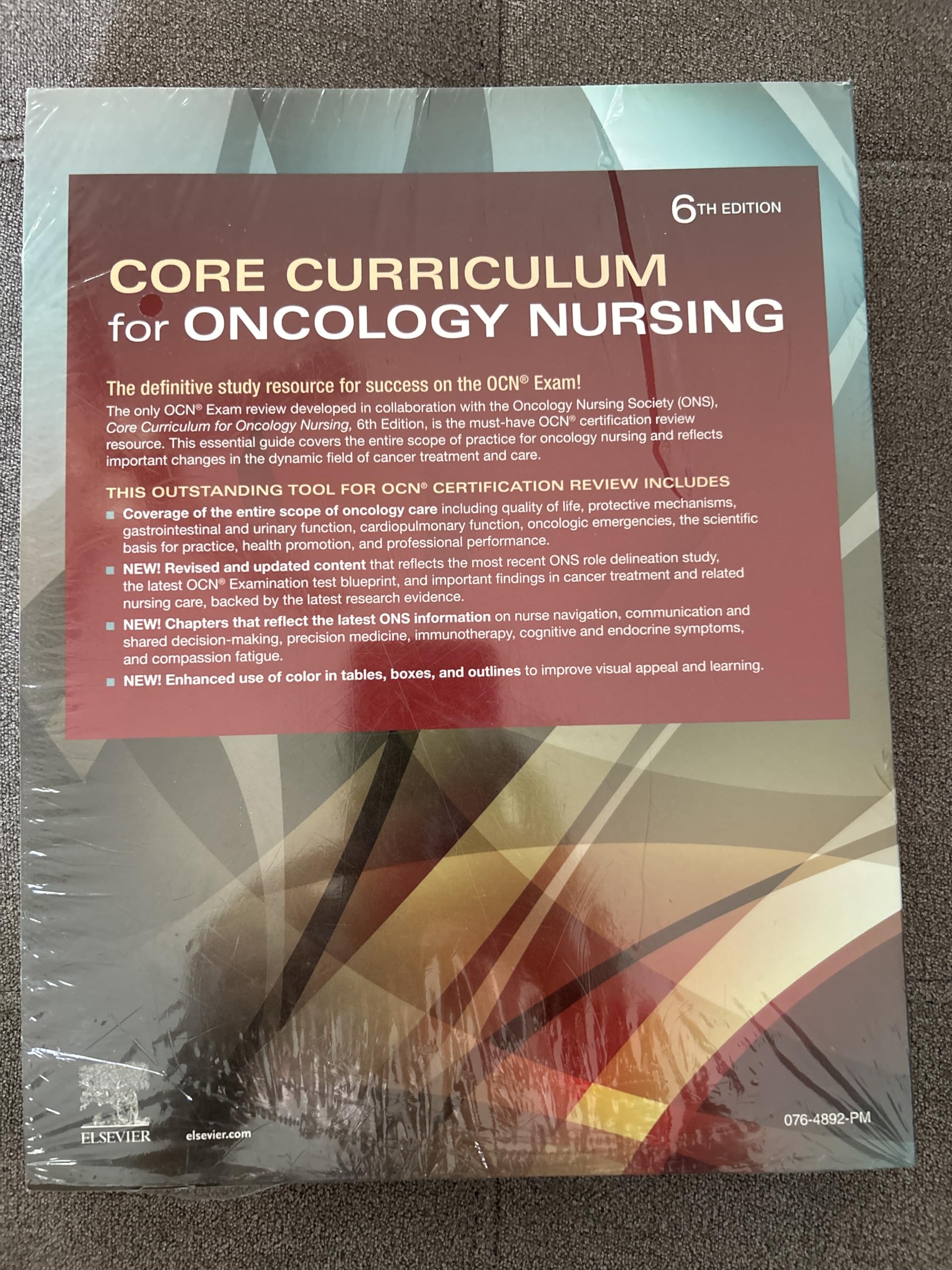 Core Curriculum for Oncology Nursing