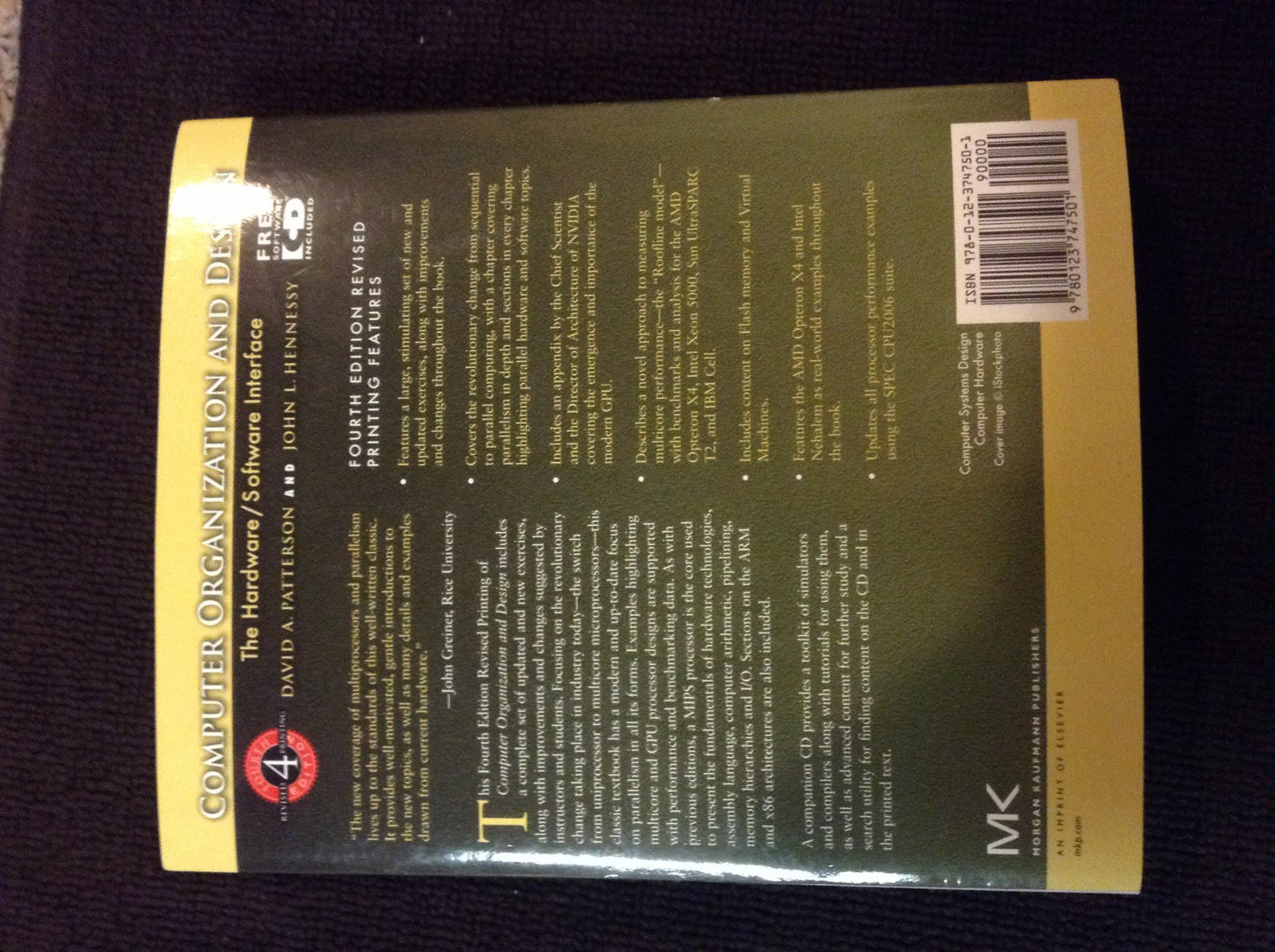Computer Organization and Design: The Hardware/Software Inte