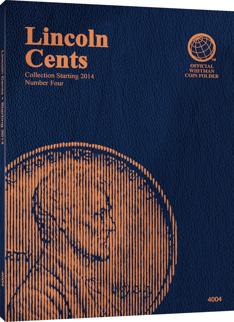 Official Whitman Coin Folder - Lincoln Cents Collection #4: Starting 2014
