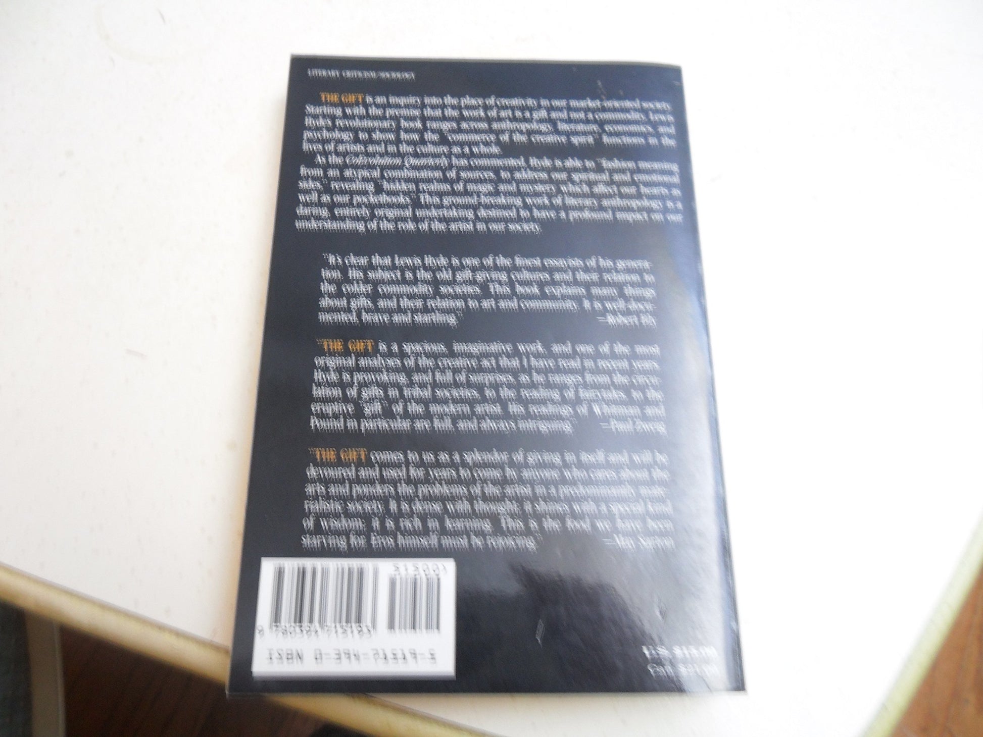 The Gift: Imagination and the Erotic Life of Property