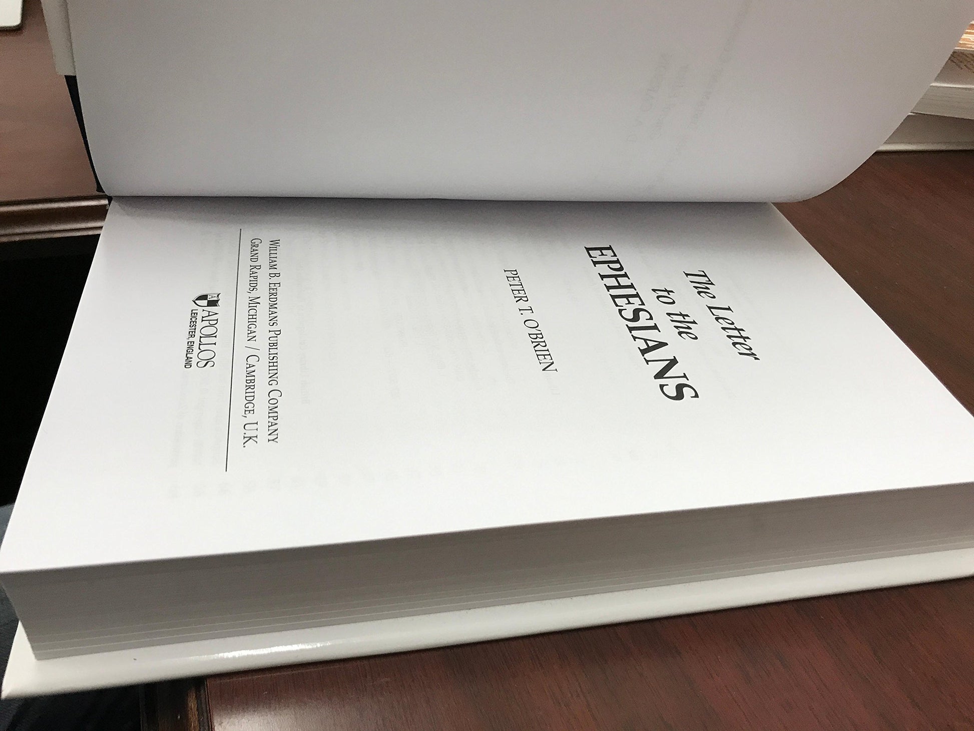 The Letter to the Ephesians (The Pillar New Testament Commentary (PNTC))