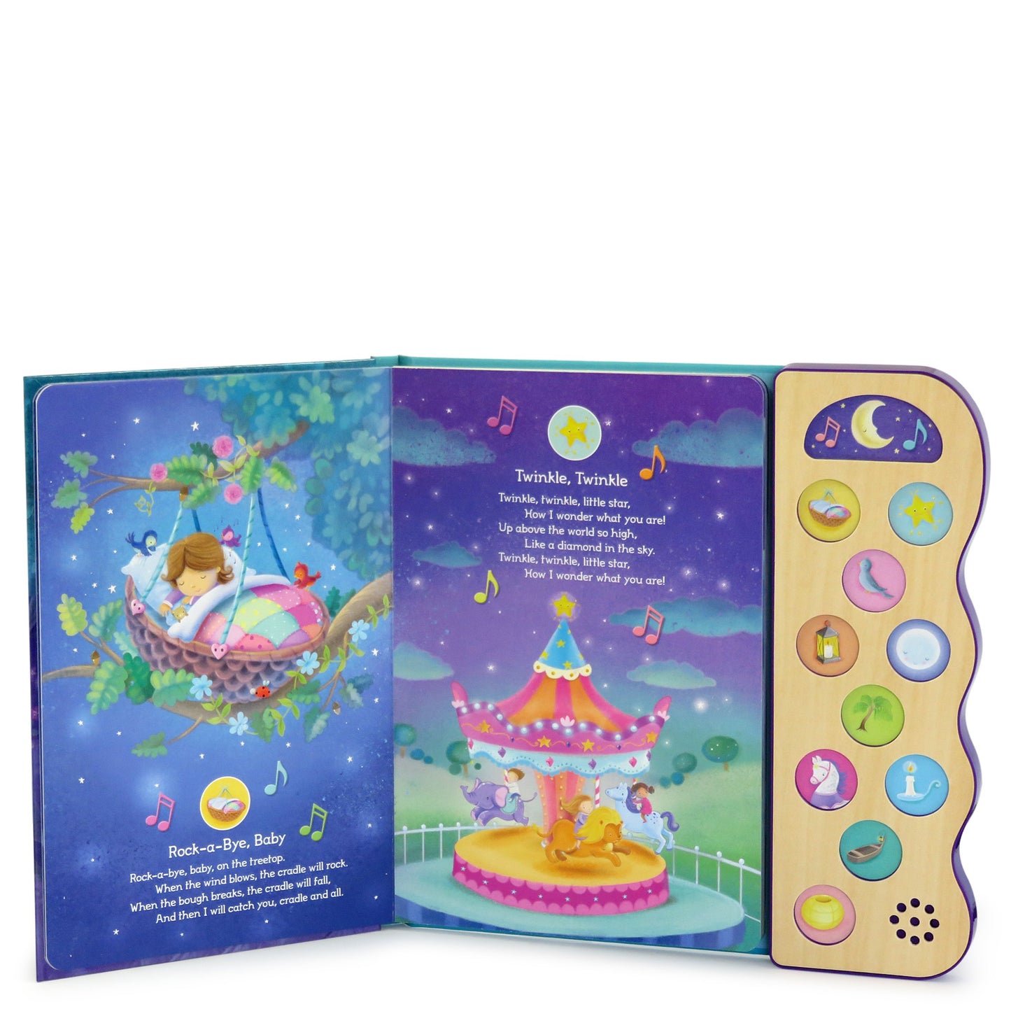 Bedtime Songs: 11-Button Interactive Children's Sound Book (