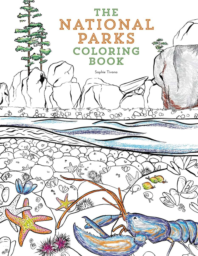 The National Parks Coloring Book