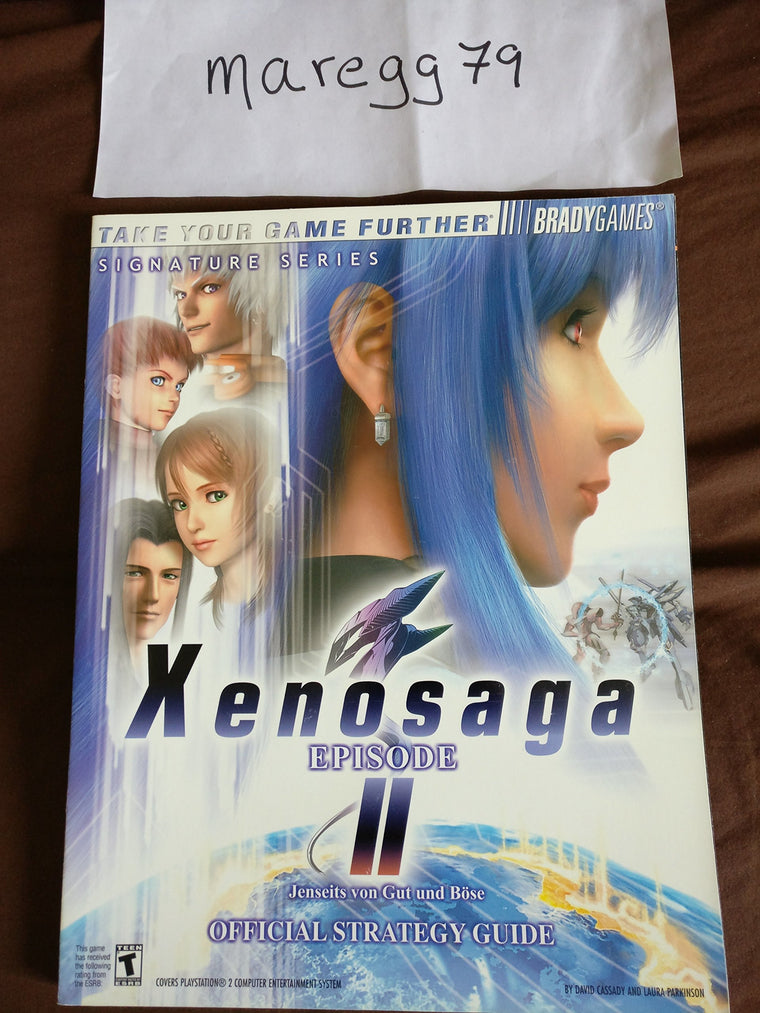 Xenosaga Episode II: Jenseits von Gut und Bse Official Strategy Guide (Signature)
