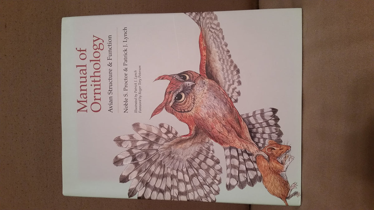 Manual of Ornithology: Avian Structure and Function
