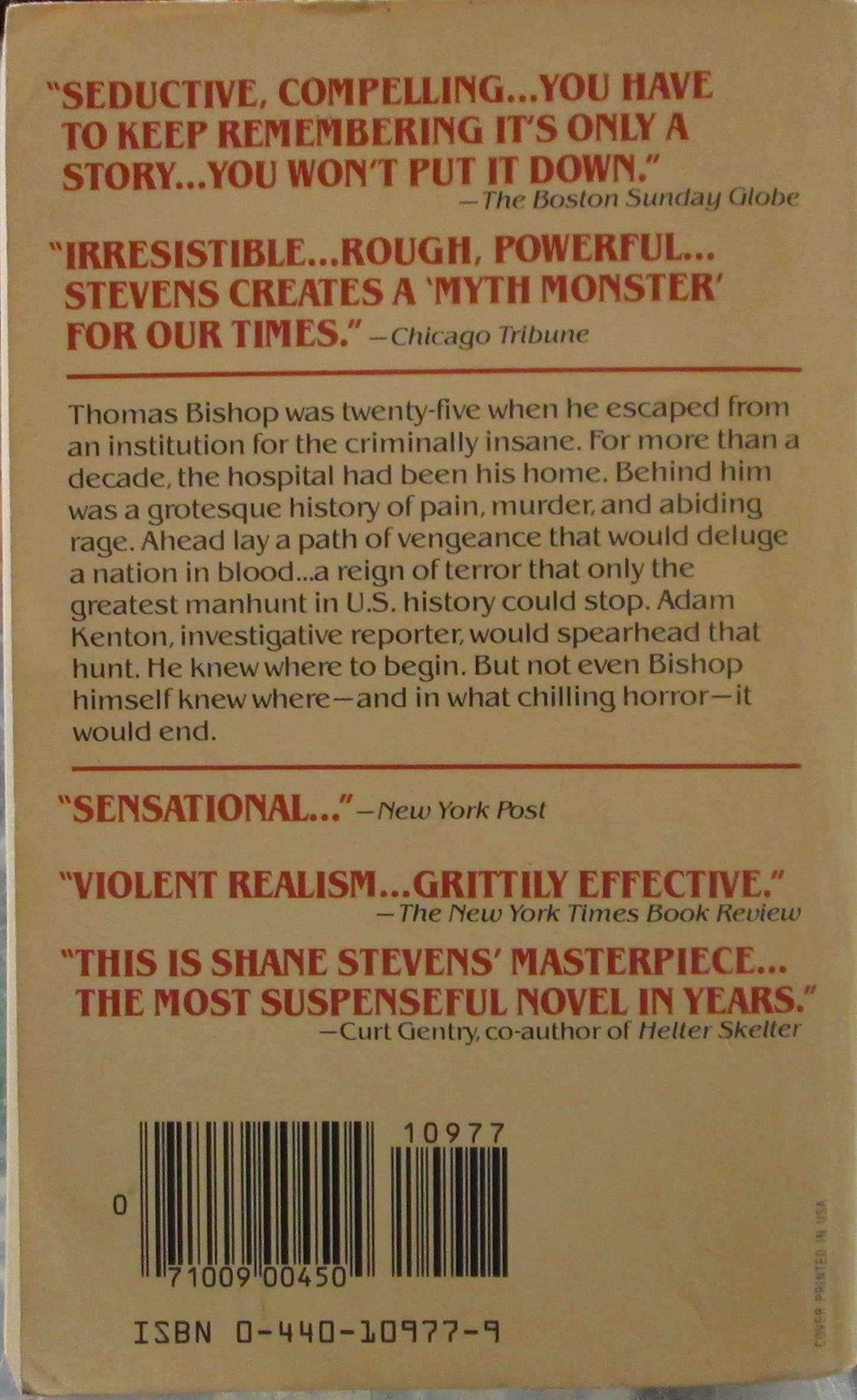 By Reason of Insanity -Op/67 by Stevens, Shane