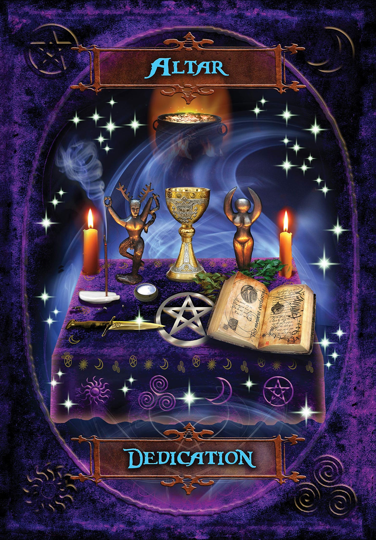 Witches' Wisdom Oracle Cards by Meiklejohn-Free, Barbara