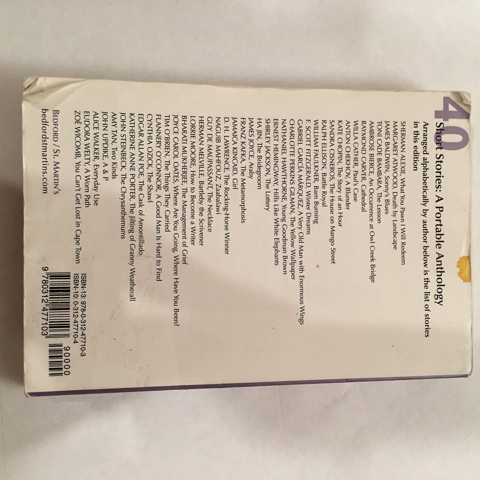 40 Short Stories: A Portable Anthology