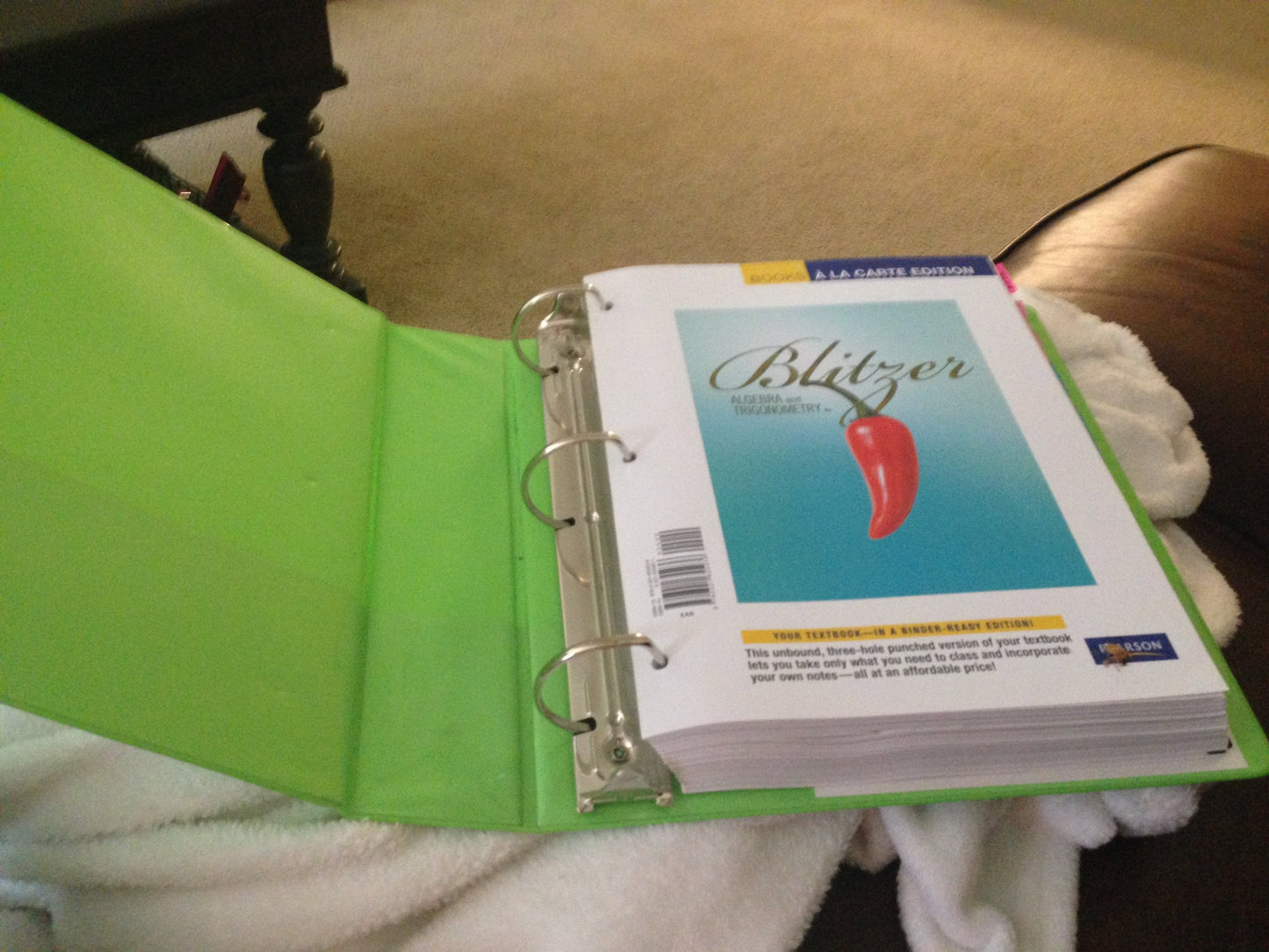 Algebra and Trigonometry by Blitzer, Robert F.