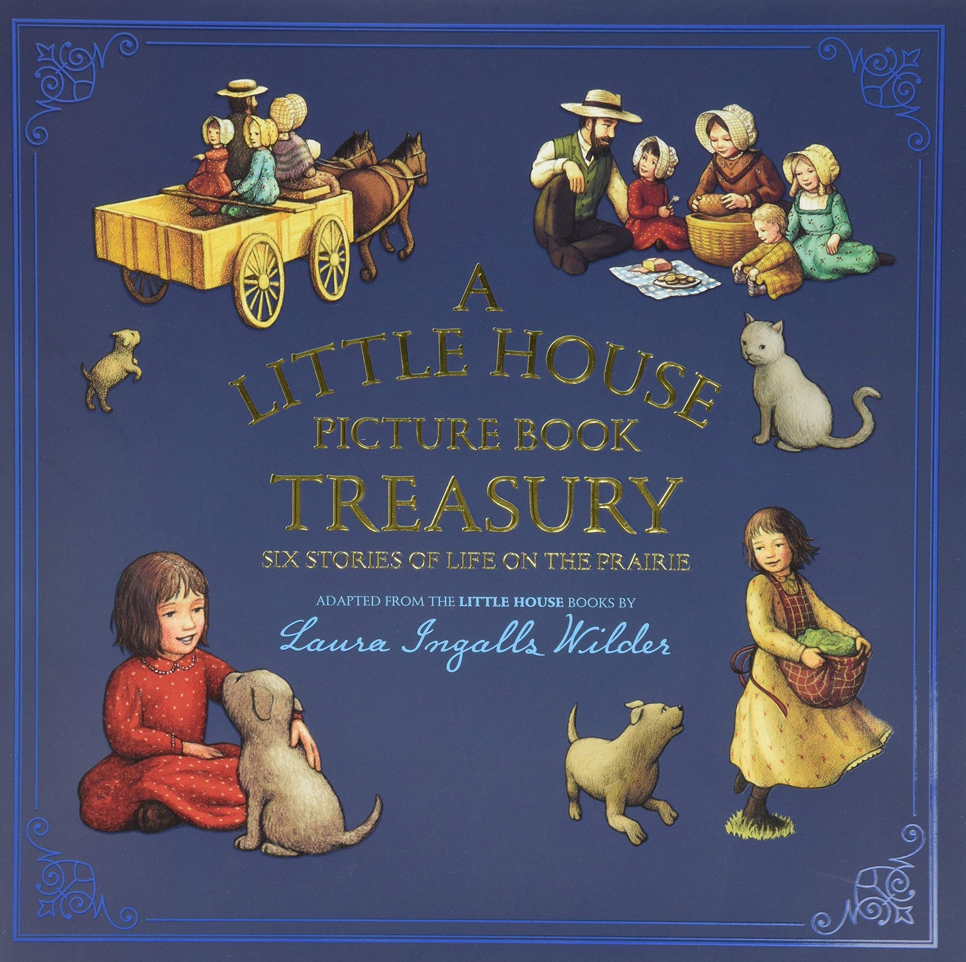 A Little House Picture Book Treasury: A Pioneer Family Story Collection About Frontier Life for Children (Ages 4-8)