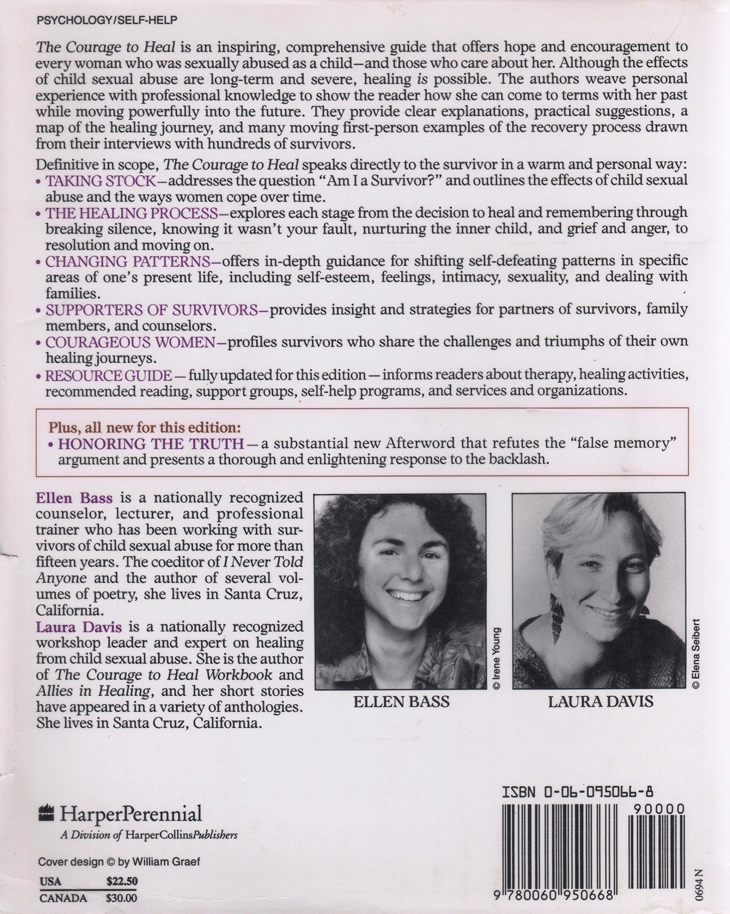 The Courage to Heal - Third Edition Revised Expanded by Miakarts Books
