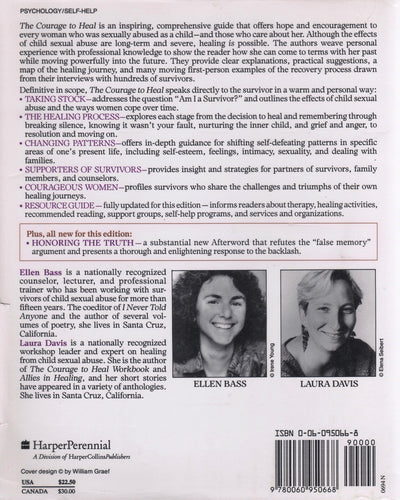 The Courage to Heal - Third Edition Revised Expanded by Miakarts Books