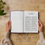 NKJV Giant Print End-of-Verse Reference Bible, Black Leathersoft, Red Letter, Comfort Print (Thumb Indexed): Holy Bible