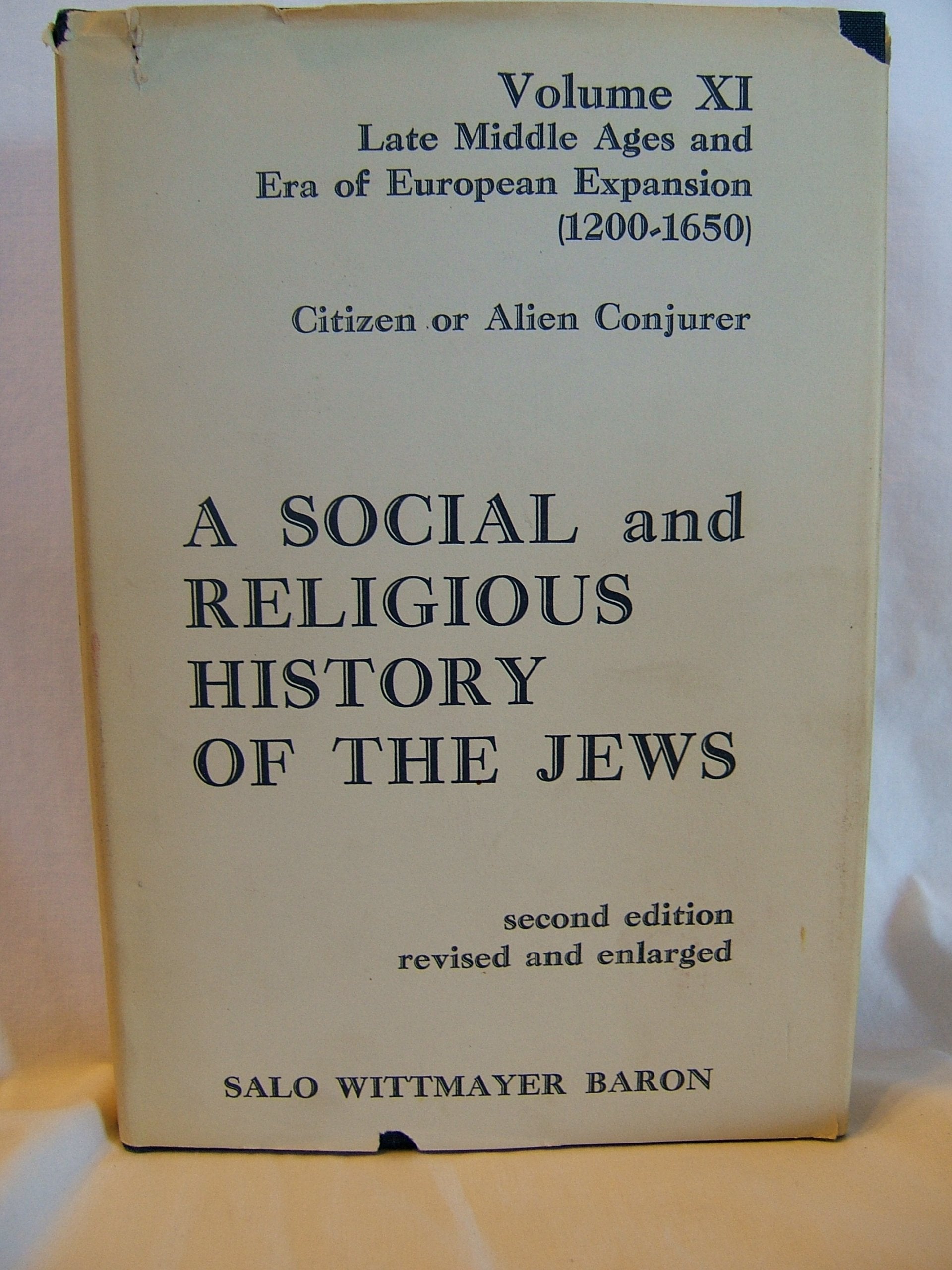 Social and Religious History of the Jews, Volume 11