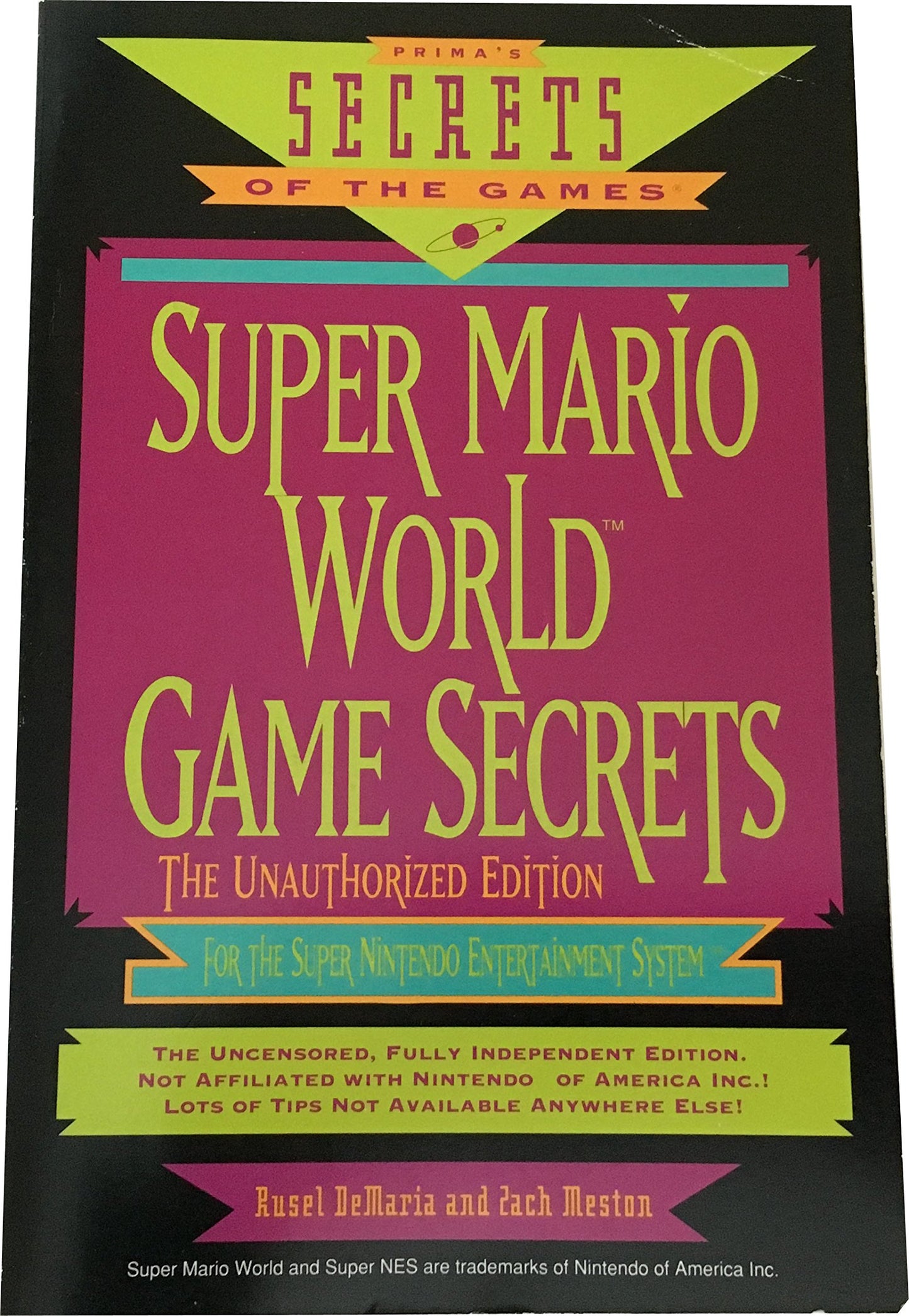 Super Mario World Game Secrets: The Unauthorized Edition (Se