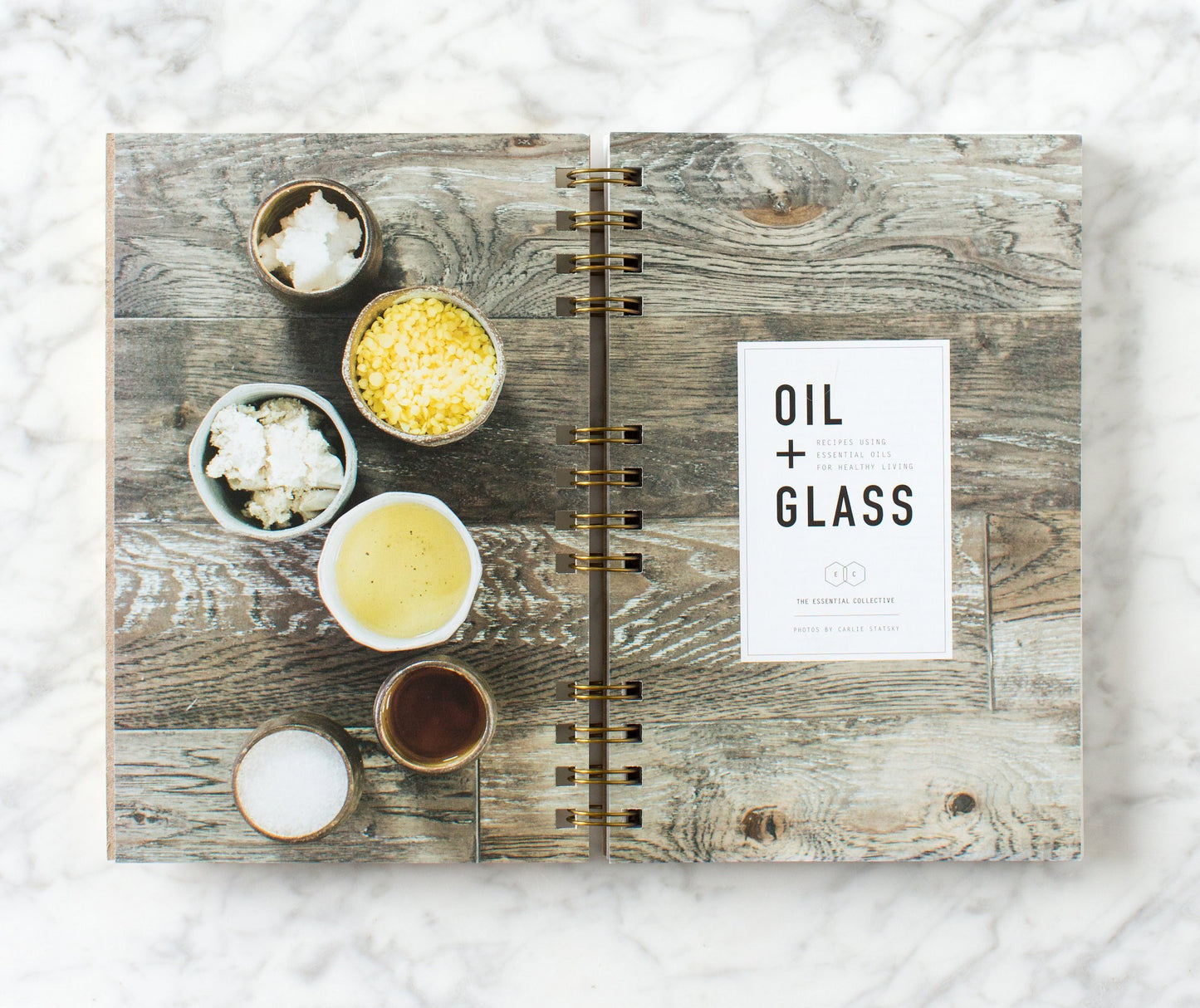 Oil + Glass Recipe Book