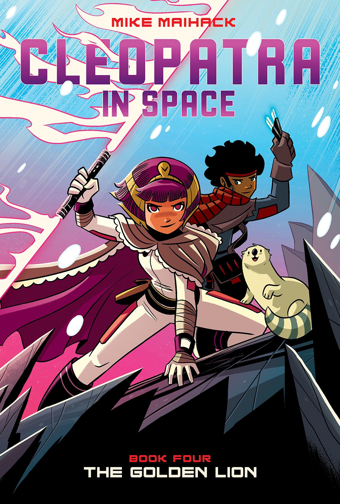 The Golden Lion: A Graphic Novel (Cleopatra in Space #4) (4)
