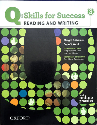 Q: Skills for Success- Reading & Writing 3
