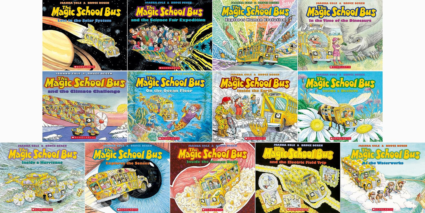 Magic School Bus (Original Series) 13 books Complete Collection set