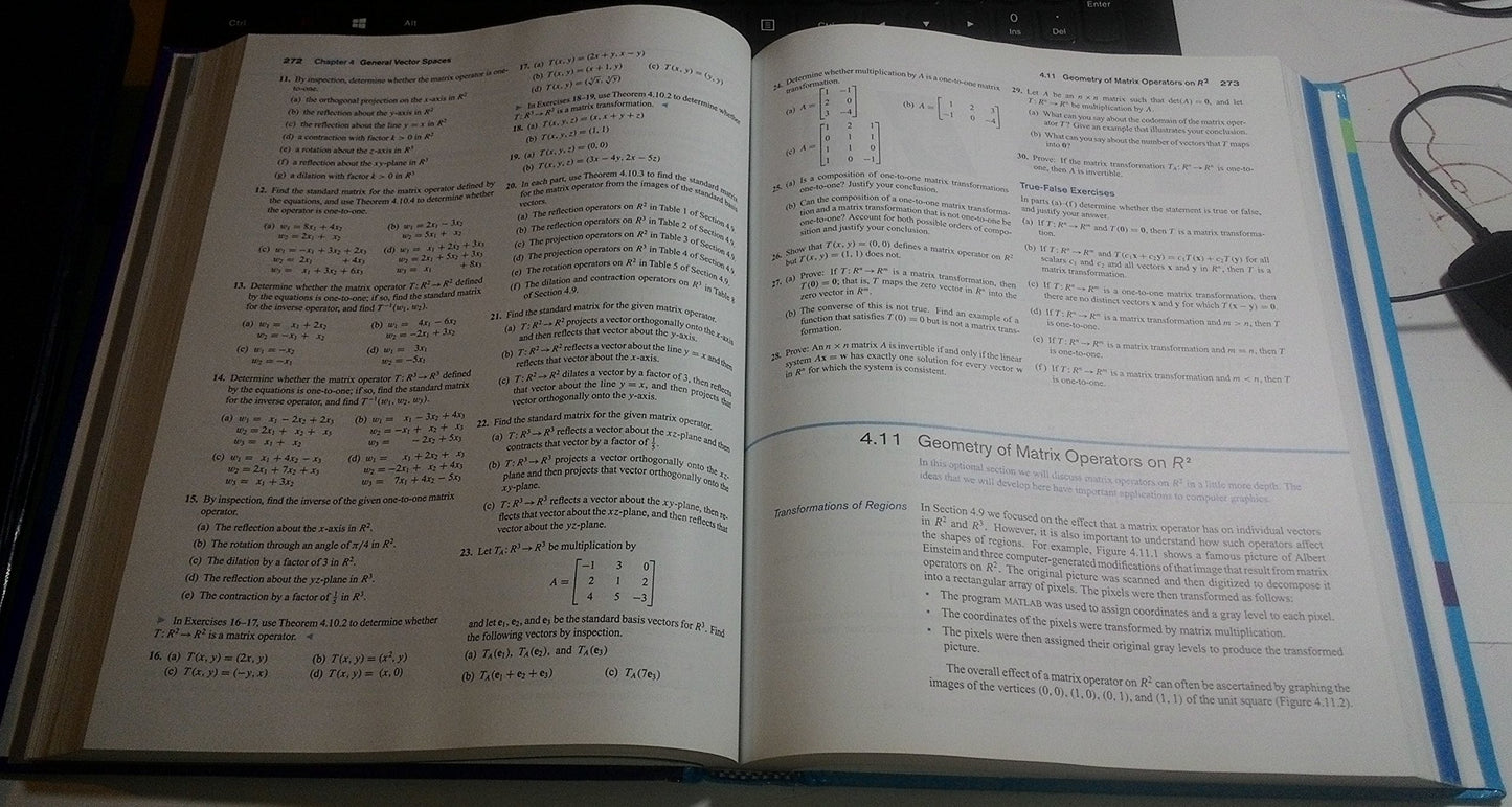 Elementary Linear Algebra: Applications Version