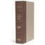 CSB Spurgeon Study Bible, Brown/Tan Cloth Over Board, Black Letter, Study Notes, Quotes, Sermons Outlines, Ribbon Marker, Sewn Binding, Easy-to-Read Bible Serif Type