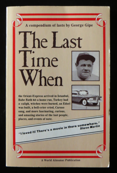 The last time when