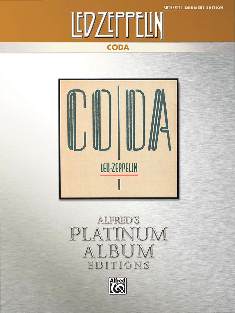 Led Zeppelin -- Coda Platinum Drums: Drum Transcriptions (Alfred's Platinum Album Editions)