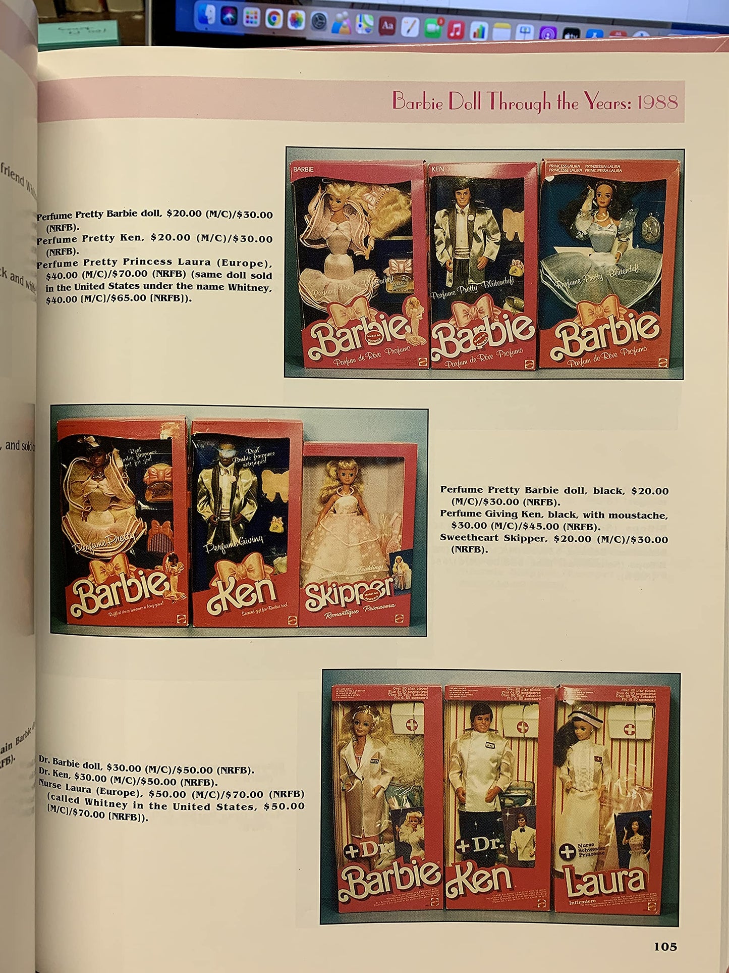 Barbie the First 30 Years, 1959 Through 1989 and Beyond: Identification & Value Guide